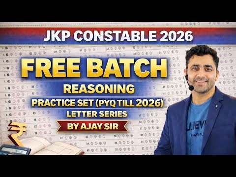 Reasoning 16//Letter series practice set#pyq asked by jkssb till 2026#jkssb #jkssbexam #jkp#jkpsi