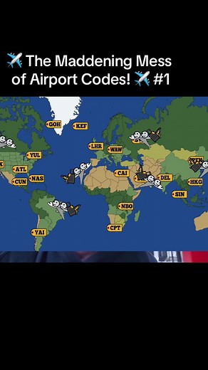 The Maddening Mess of Airport Codes Explained