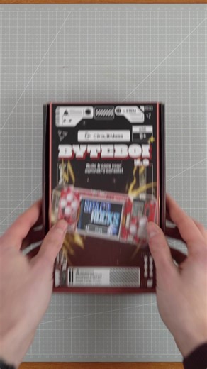 Build your own programmable handheld console and code games. Real hardware. Real coding. Real fun. #gaming #stem #diy #coding #retrogames