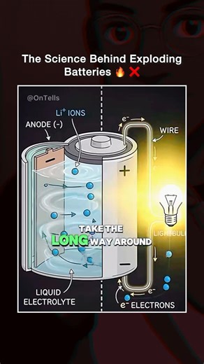 McFAI✍🏾 on Instagram: "Technically, most lithium-ion batteries catch fire or vent flame rather than “explode” like a bomb. The technical term for this process is Thermal Runaway 🔋 #ontells #fyp #education @learningwithlyrics"