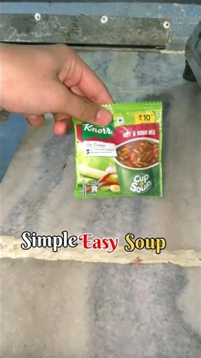 😋 1-Minute Creamy Soup Recipe 🍲 | Easy & Tasty Homemade Soup #shorts
