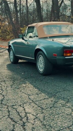 The Fiat 124 Spider 2000. Lovely drop top Italian. Season 6 Episode 4 now live. #fiat124