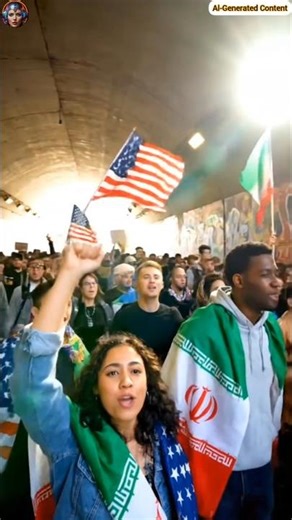 Voices of Freedom: A Global Call for Peace and Unity in Iran (Enhanced by AI). #aishorts