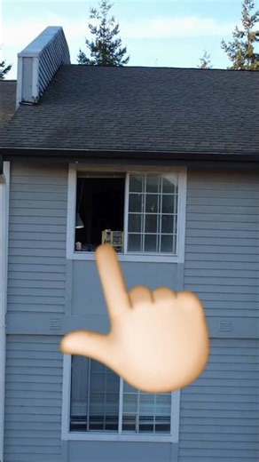 🪟 Drone Peeks Into My Third-Floor Window! #shorts