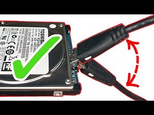 How to Fix a Broken USB Hard Drive connector