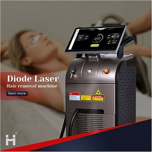 [Hot Item] 1200W Four-Wave Diode Laser Hair Removal Device Ai Skin Scanner Adjustable Tips Face Body Therapy 808nm 755nm Wavelengths Ice