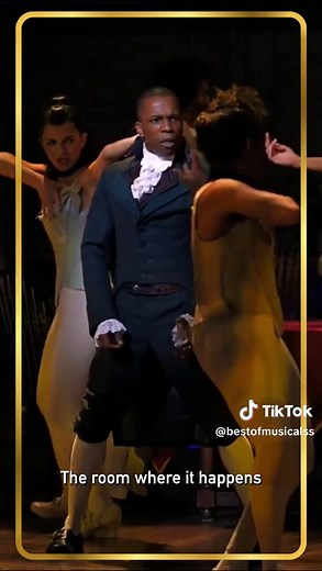 The room where it happens - Leslie Odom jr. | Hamilton Broadway 2016 #musicaltheatre #theatre #hamilton #hamiltonmusical