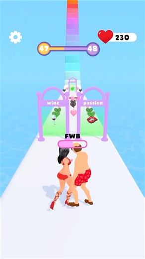 💖 First Date ❤️ Girl vs Love Run Game #shorts #viral #viralvideo