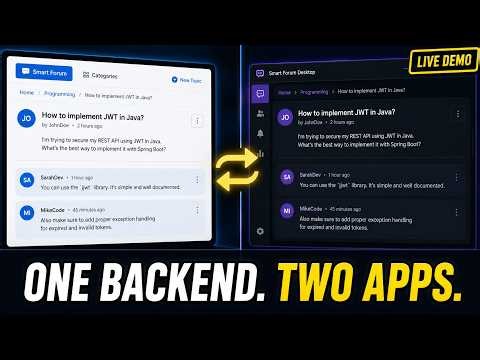 Building a full stack app: Laravel backend + Java desktop client sync (video 2)