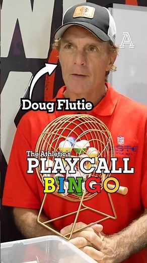 Doug Flutie Draws Up A Play Using Bingo Balls