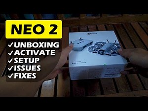 DJI Neo 2 - Unboxing, Activate, Setup, Firmware Update, Connecting, Pairing, and Fixing Issues