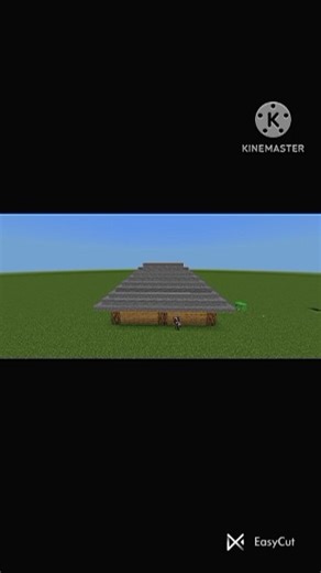 I Built This Wooden House in Minecraft 😱#minecraft #shorts