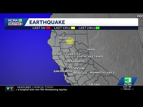 KCRA 3 anchors react to Northern California earthquake