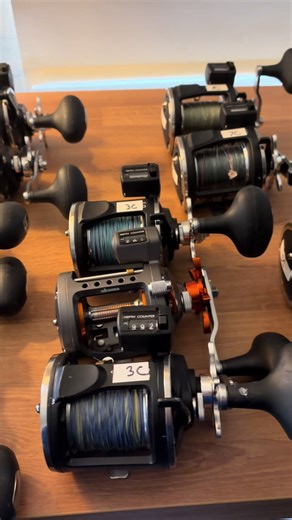 Getting the reels out of storage and ready for the upcoming season! The next few videos will be going into how we set up our gear for for Lake Michigan salmon fishing. #lakemichigan #salmonfishing #portwashingtonwisconsin #okumafishingusa
