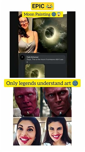 “When art confuses everyone 😂.” #funny #memes #viral #marvel #painting #comedy #shorts #usa #germany