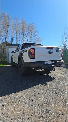 Ford Ranger Raptor 3.0 V6 EcoBoost Cold Start | Engine & Exhaust Sound #shorts