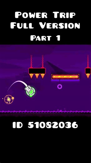 Power trip full version part 1 #geometrydash #gdupdate #gd