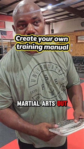 Create your own training manual. #lasvegascombatacademy #sports #CoachBritt