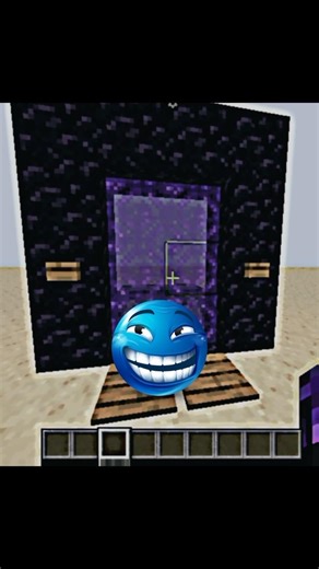 HOW TO MAKE A AUTOMATIC NETHER PORTAL (SIMPLE) #minecraft #shorts #simple #viral