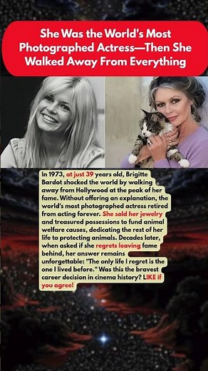 She Was the World's Most Photographed Actress—Then She Walked Away From Everything