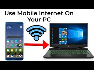 How To Connect Internet from Mobile to PC or Laptop via hotspot - Full Guide