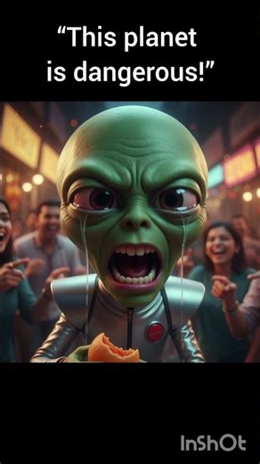 Aliens #AlienComedy #FunnyAliens #SciFiComedy #ComedyReel #AlienVsHuman #FunnyShort #ViralComedy #ai