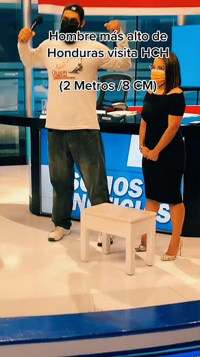 El Hombre Más Alto de Honduras Visita HCH