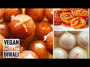 3 Vegan Sweets for Diwali || Homemade Indian Vegan Dessert/Sweets