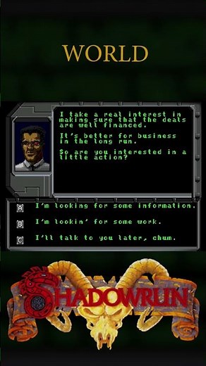 The Overwhelming Freedom of Shadowrun (Sega Genesis)