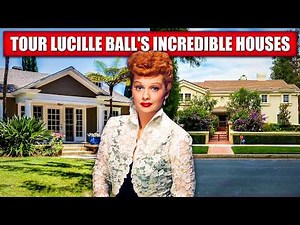 INSIDE Lucille Ball Houses. "I Love Lucy" Star Home Interior Design
