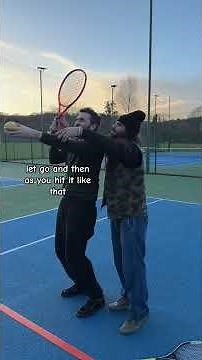 How can blind people play tennis ￼