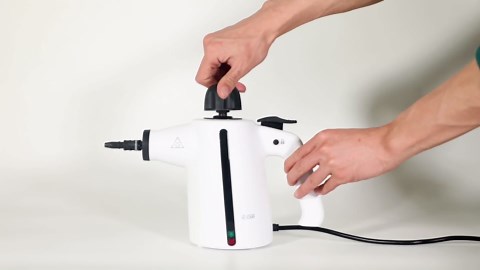 Handheld Steam Cleaner, 9-Piece Accessory Set, White, Steamer for Cleaning, Couch Cleaner, Steam Cleaner Carpet and Upholstery