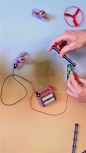 Helicopter Experiment with Snap Circuits