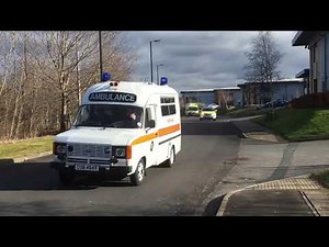 Exclusive - 1982 Ford Transit Ambulance with 2018 Yorkshire Ambulance vehicles
