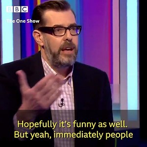 You'll never guess who Richard Osman sold the film rights to for his first ever novel?! | The One Show