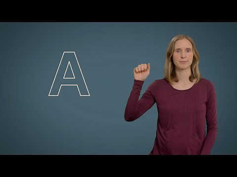 Einfach Gebärdenlernen – Das Fingeralphabet