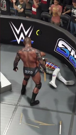 RKO KING GOES BRUTAL WITH HAMMER 😈 Randy Orton DESTROYS Cody Rhodes #shorts