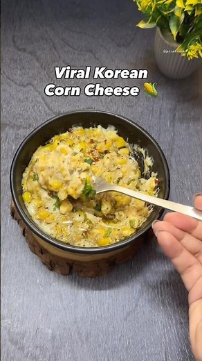 Viral Korean Corn Cheese 🌽🧀 | Creamy Cheesy Corn Recipe | Easy 10-Minute Snack #shorts #recipe ✨