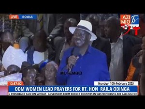 RAILA ODINGA DELIVERS POWERFUL SPEECH AT BOMAS AS HE CONDEMS PRESIDENT RUTO ON ABDUCTING YOUTHS!!!