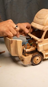 25K views · 651 reactions | Truck USA out of wood #woodcar #woodworking #truck #woodenmodelcars | Awesome Woodcraft | Facebook
