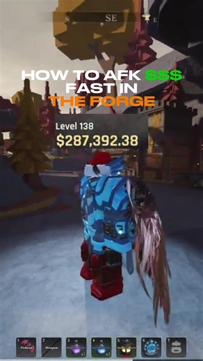 How To Afk Money In The Forge Roblox #forge #roblox #fyp | roblox
