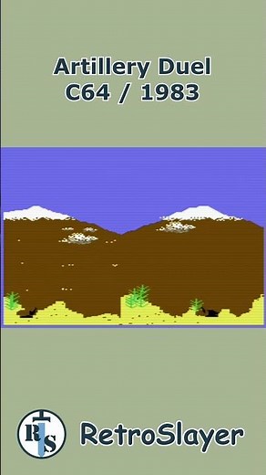 Artillery Duel Gameplay Commodore 64