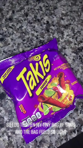 Tiny Bag of Takis Challenge: One Chip Surprise!