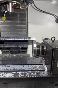 🤩 Having fun with a Haas 4-axis rotary table @performancedrivendesign #haascnc | Haas Automation UK