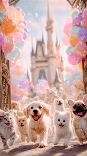 What If Puppies & Kittens Had an Amusement Park Day? (Part.3)