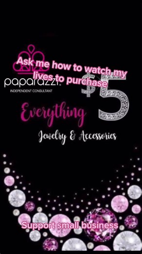 Feed your jewelry habit. Message me on how to watch live videos. Adult are $5 kids are $1