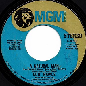 Lou Rawls - A Natural Man / You Can't Hold On