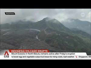Indonesia volcano erupts: Bodies of 2 Singaporeans retrieved from Mount Dukono