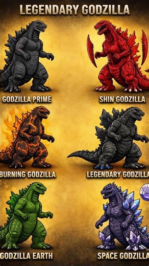 Mythical Creatures. Godzilla