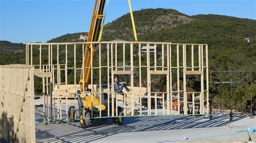 Frame a new workshop from the ground up